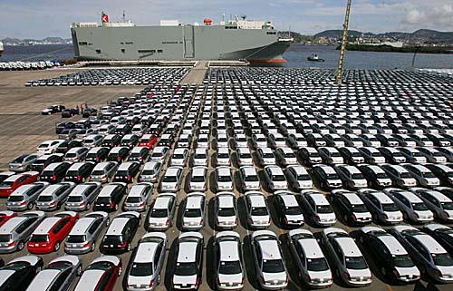 Exportação de veículos em 2017 registra melhor ano da história