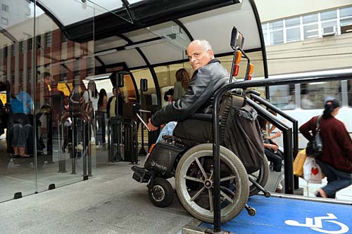 Curitiba é modelo de acessibilidade no transporte coletivo