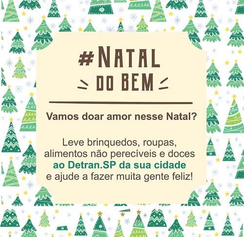 Detran promove Natal Solidário