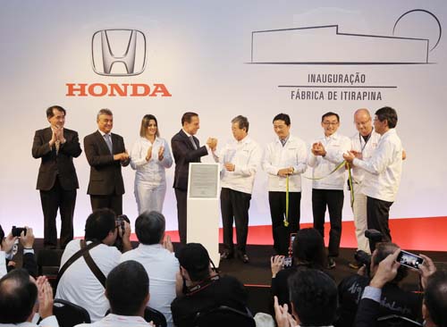 Honda inaugura fábrica
