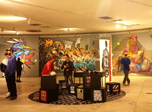 A partir de hoje, Memorial da América Latina recebe 5ª Bienal de Graffiti