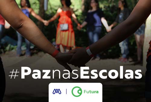 Ação no Dia da Educação mobiliza parceiros com a hashtag #paznasescolas