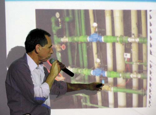 Workshop esclarece sobre instalações hidráulicas