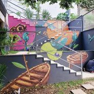 Arte urbana na residência