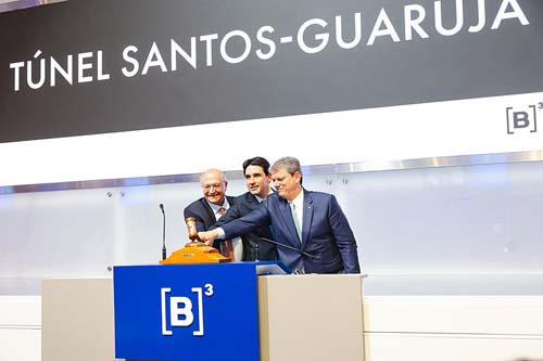 Mota-Engil Latam Portugal vence leilão para concessão do túnel Santos-Guarujá